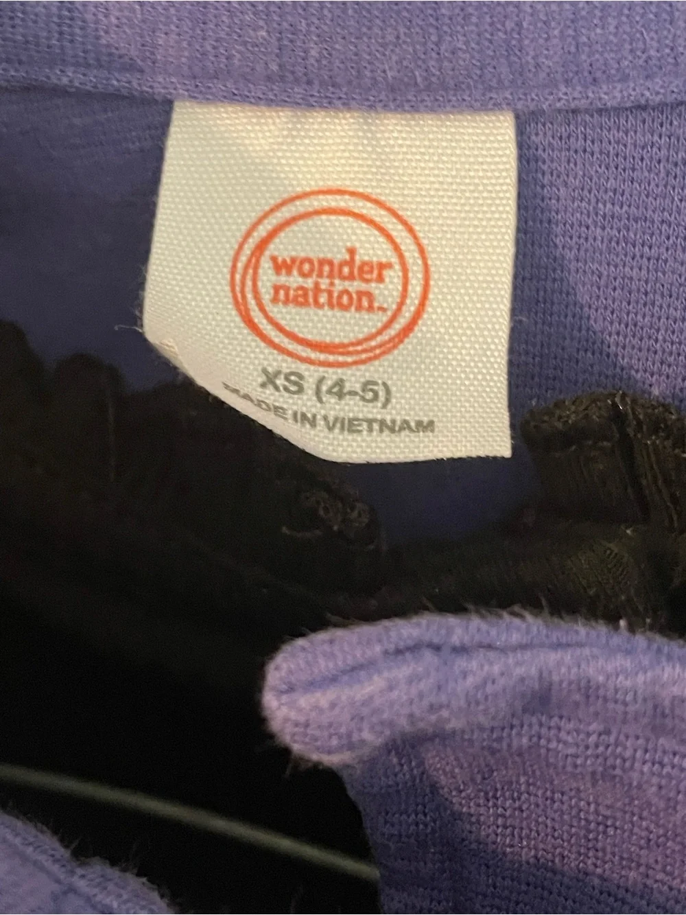 wonder nation Purple Moto Jacket with Black-and-White Plaid Skirt Size 4/5 Years